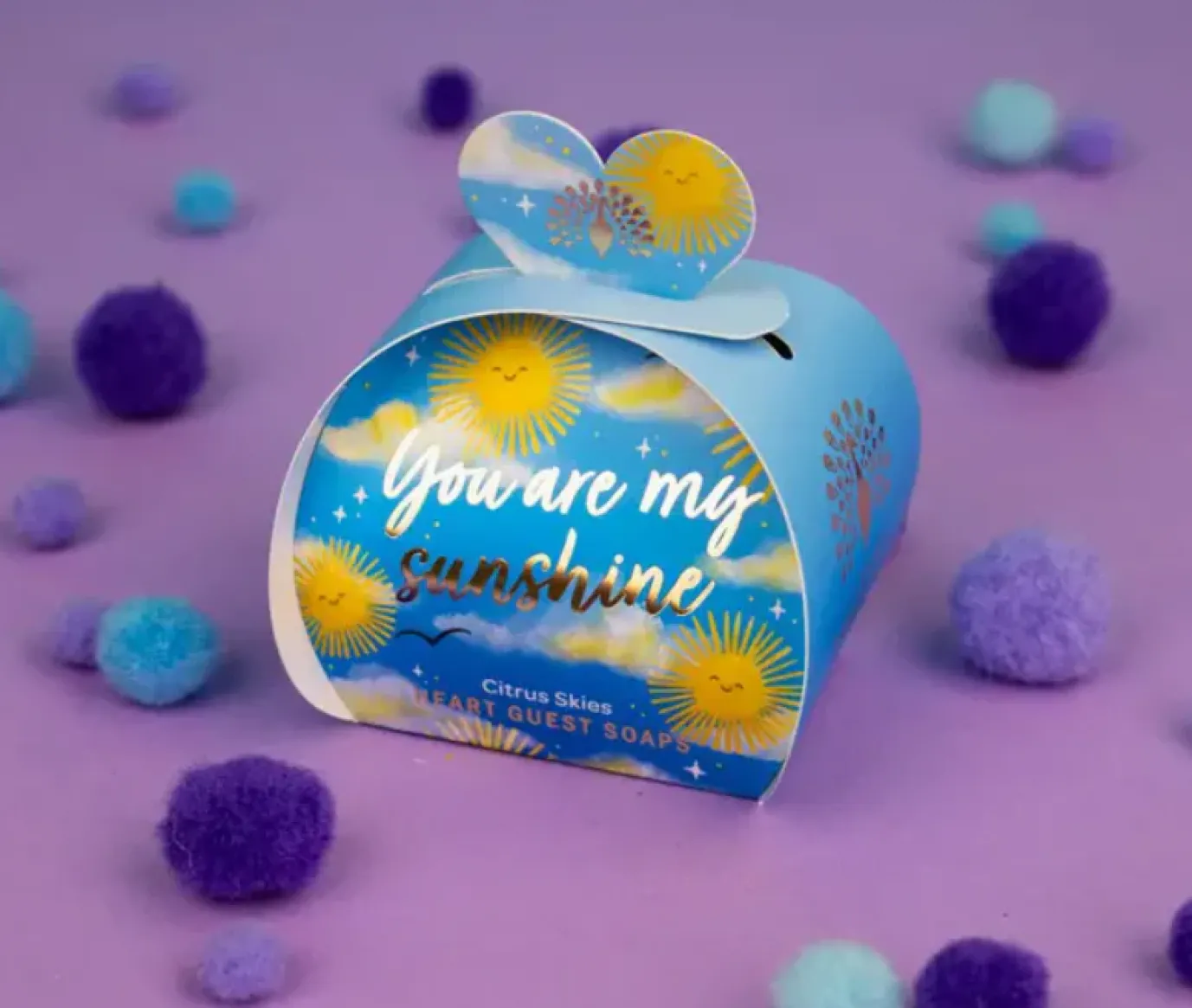 Occasions Citrus Skies You Are My Sunshine Heart Guest Soaps
