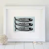 Omega 3 Fish Framed Print