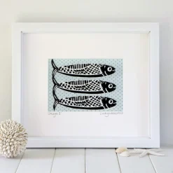 Omega 3 Fish Framed Print