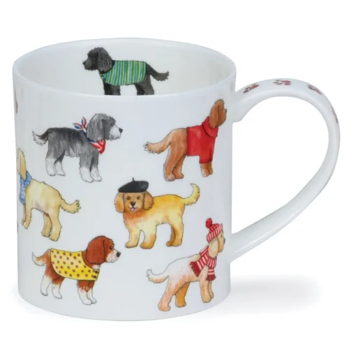Orkney Dashing Dogs Mugs