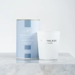 Pacific Orchid and Sea Salt Luxury Glass Votive Candle