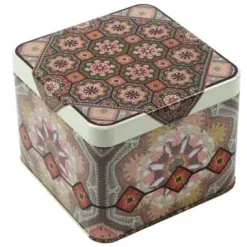 Persian Tiles Small Square Tin
