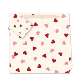 Pink Hearts Medium Gift Bag
