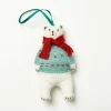 Polar Bear Felt Craft Mini Kit