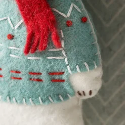 Polar Bear Felt Craft Mini Kit