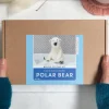 Polar Bear Needle Felting Kit