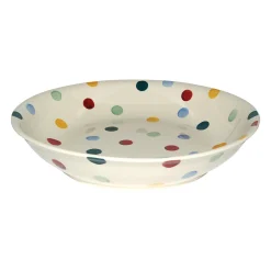 Polka Dot  Medium Pasta Bowl
