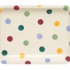 Polka Dot Small Tin Tray
