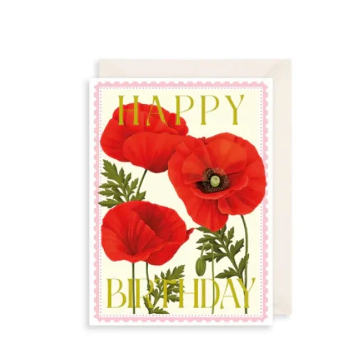 Poppies Greeting Card