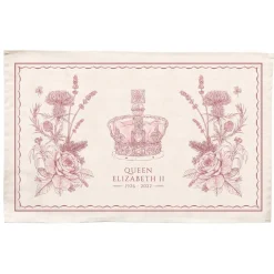 Queen Elizabeth II Commemorative Tea Towel