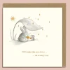 Rabbit & Mouse Greeting Card