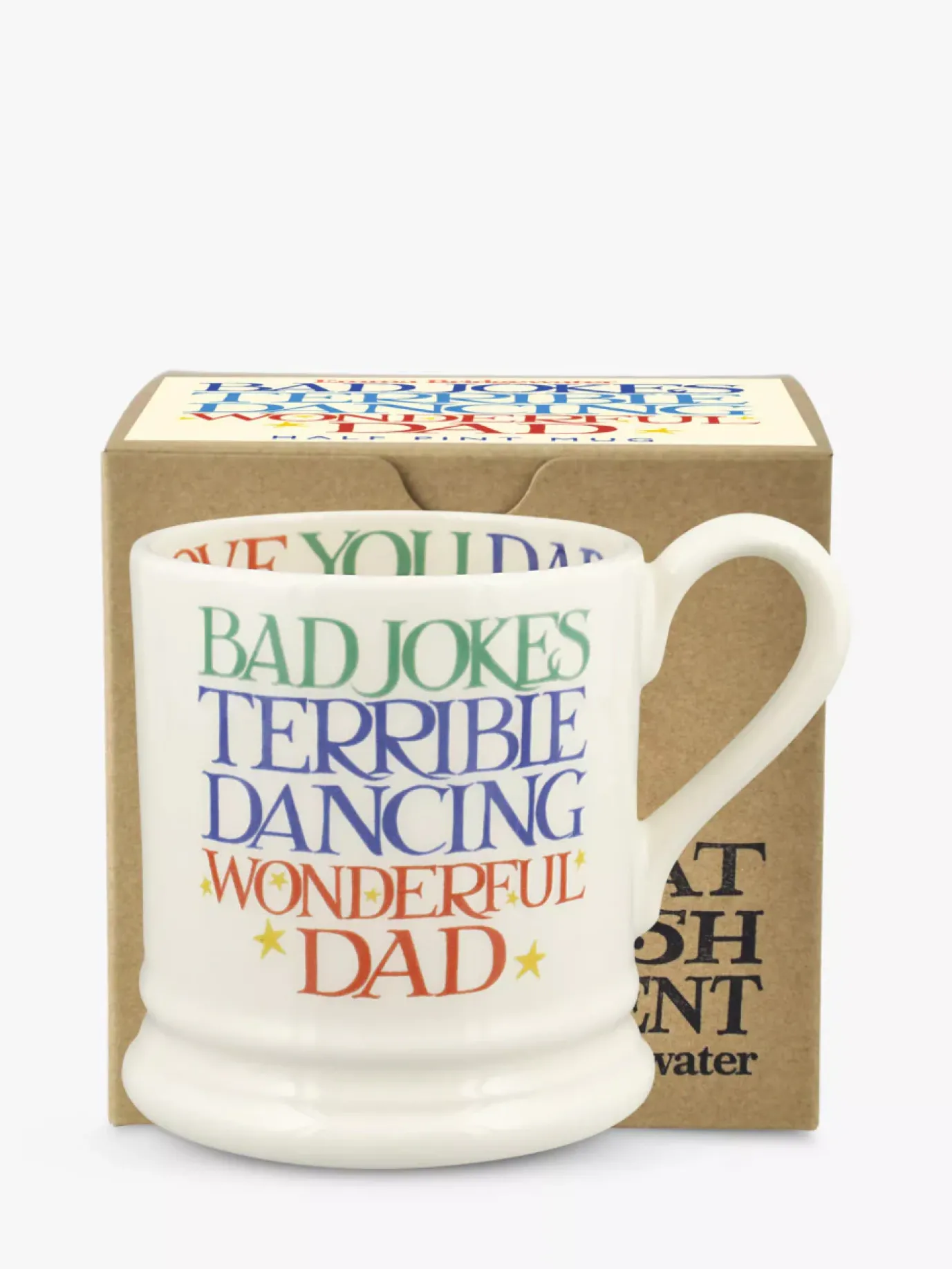Rainbow Toast Wonderful Dad 1/2 Pint Mug Boxed