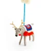 Randolph Reindeer Felt Decoration