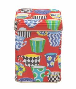 Red Teacup Mini Tea Tin