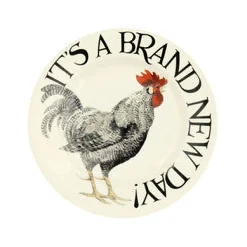 Rise & Shine Brand New Day 8 1/2 inch Plate