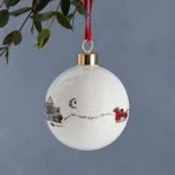 Santa's Sleigh Christmas Bauble