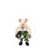Scottish Felt Mouse in Green Kilt
