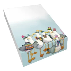 Seagulls in Beanies Slant Pad