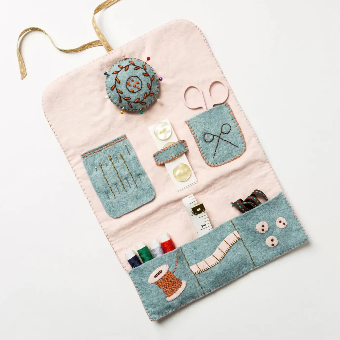 Sewing Roll Wool Mix Felt Craft Kit