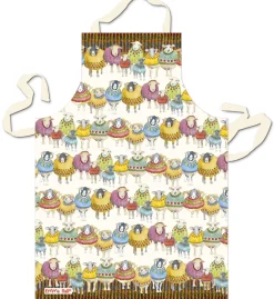Sheep in Sweaters 2 Cotton Apron