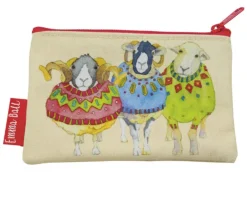 Sheep in Sweaters Small Zipped Purse