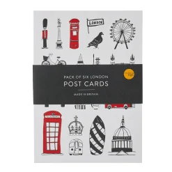 Simply London Pack of 6 Postcards