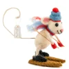 Skiing Felt Mouse