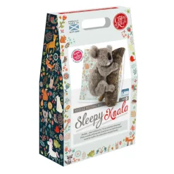 Sleepy Koala Needle Felting Craft Kit