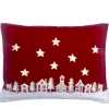 Starry Night Pillow - Red