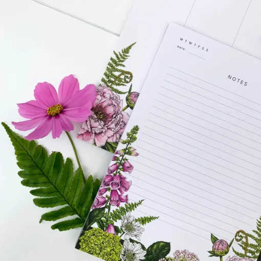 Summer Garden - A5 Notepad