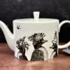 Sunday Best Mr and Mrs Penguin Teapot
