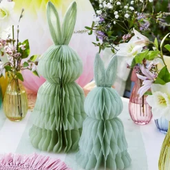 Sweet Meadow Honeycomb Green Bunny