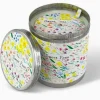 Sweet Peas Candle - Flowers Illustrated Candle Tin