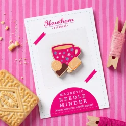 Tea & Biscuits Magnetic Needle Holder