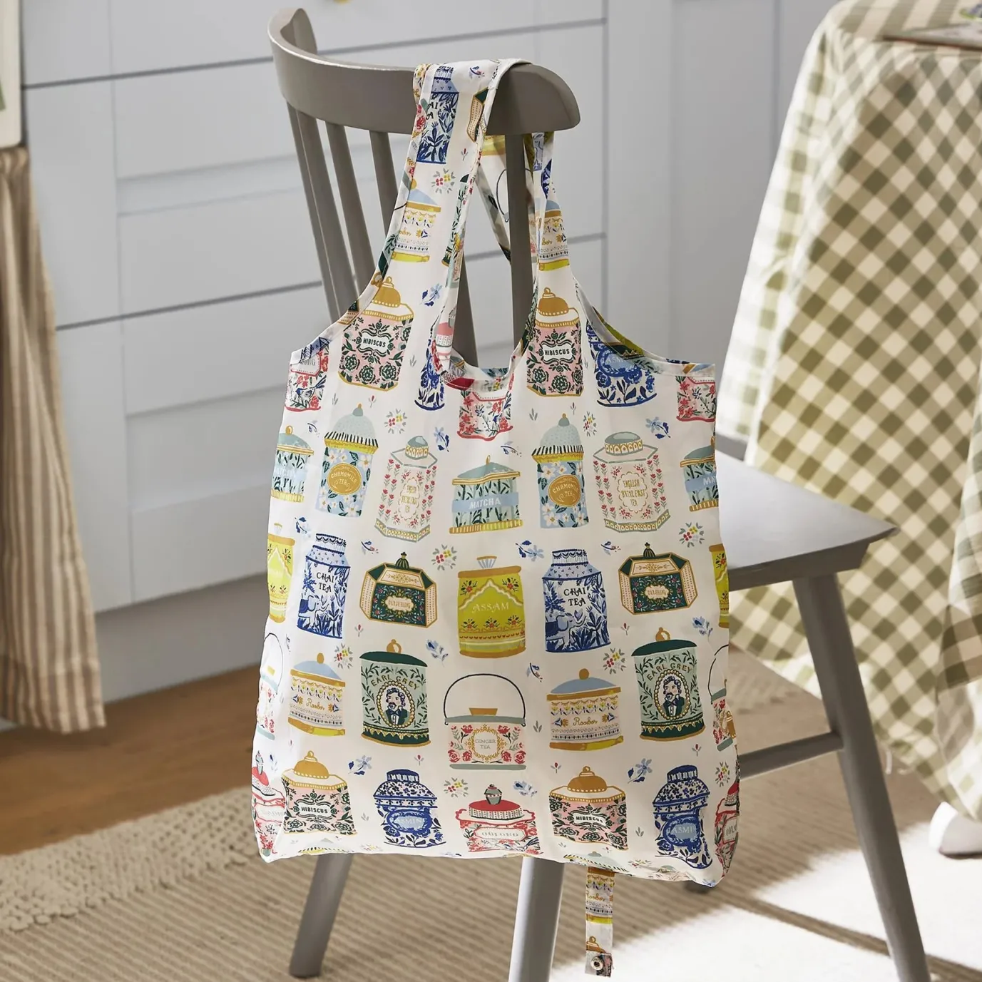 Tea Tins Packable Bag