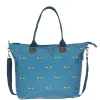 Teal Bees Standard Oundle Bag