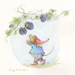 The Berry Laden Way Greeting Card