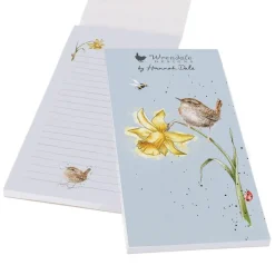 'The Birds and the Bees' Wren Shopping List Pad