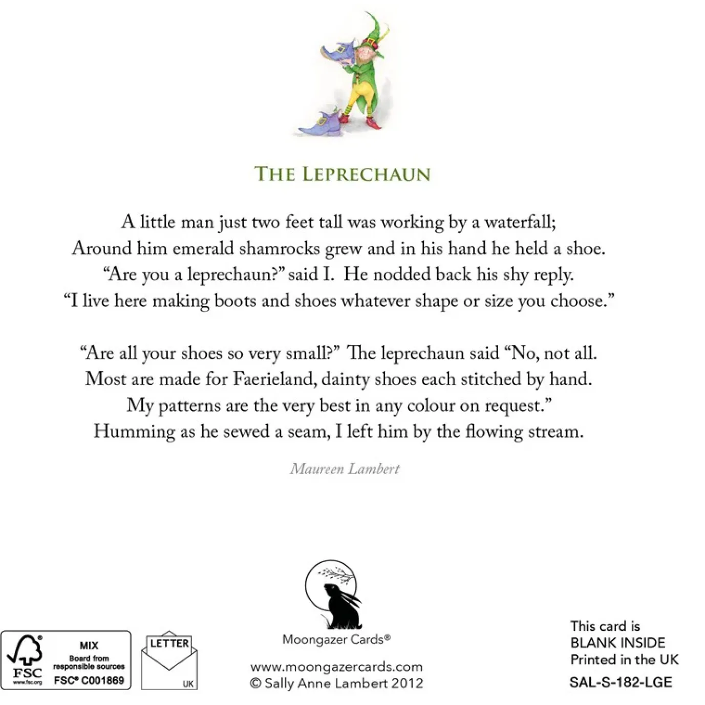 The Leprechaun Greeting Card