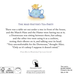 The Mad Hatter's Tea Party Greeting Card