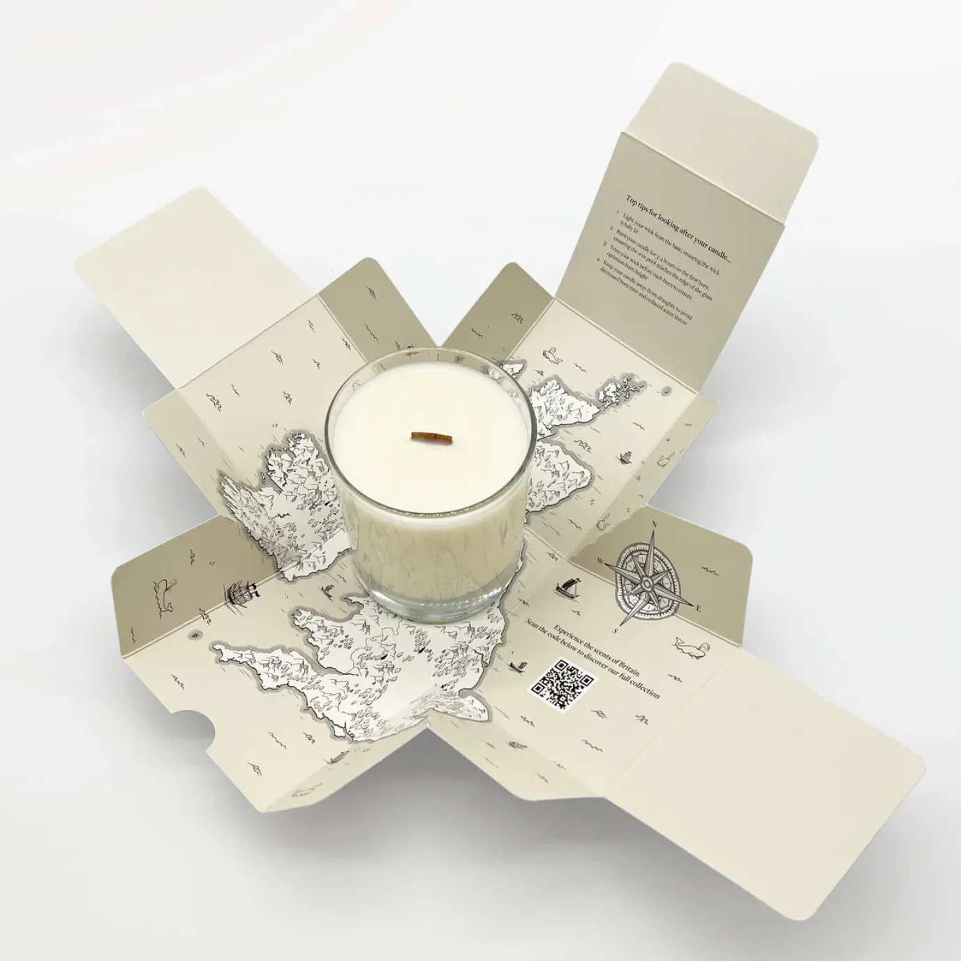 The Surrey English Lavender and Chamomile Candle