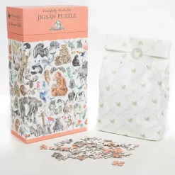 'The Zoology Collection' Jigsaw Puzzle by Wrendale Designs