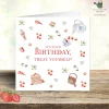 'Treat Yourself' Birthday Card