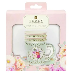 Truly Scrumptious Teacup & Saucer Set - 12 pack