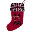 Trumpeter Christmas Stocking - Red