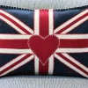 Union Jack Pillow - Navy