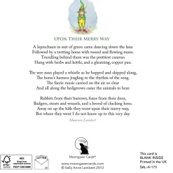 Upon Their Merry Way Greeting Card