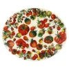 Vegetable Garden Tomatoes Medium Oval Platter