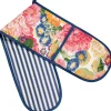 Very Rose & Peony Double Oven Glove