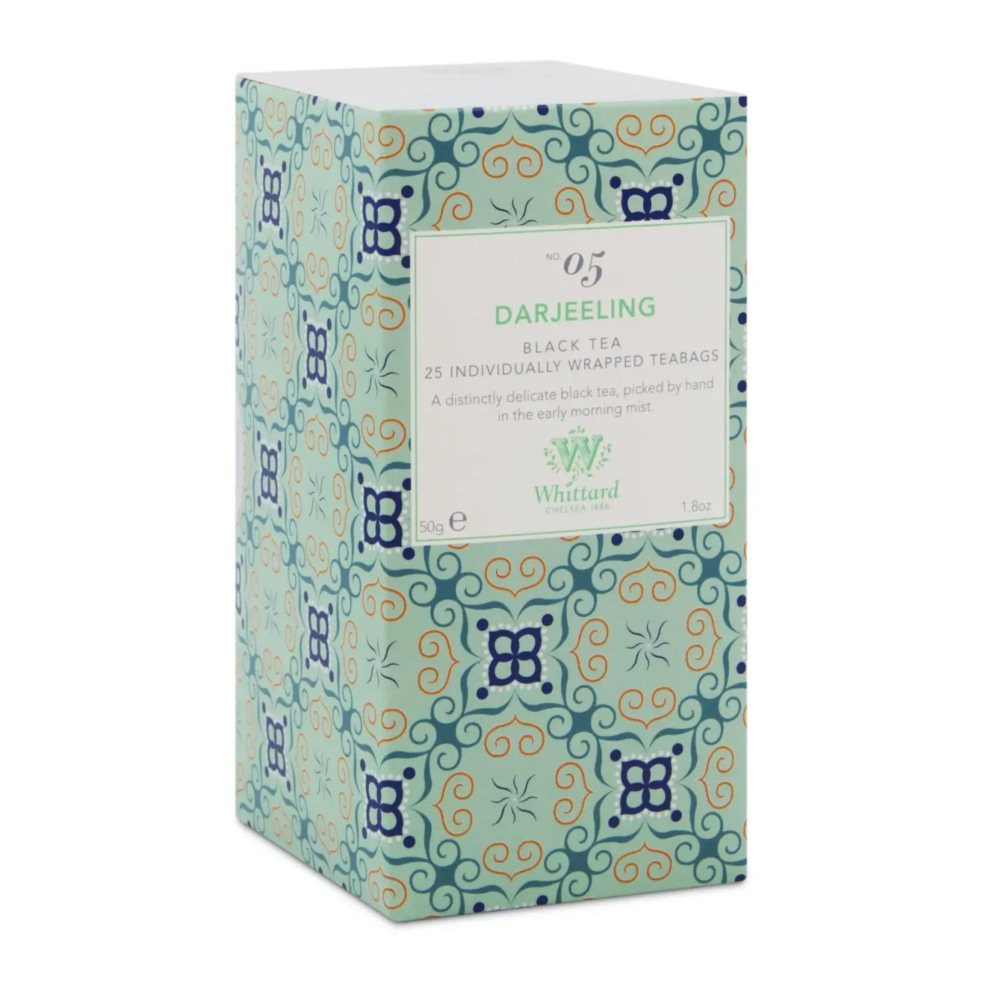 Whittard Tea Discoveries Darjeeling Individually Wrapped Tea Bags